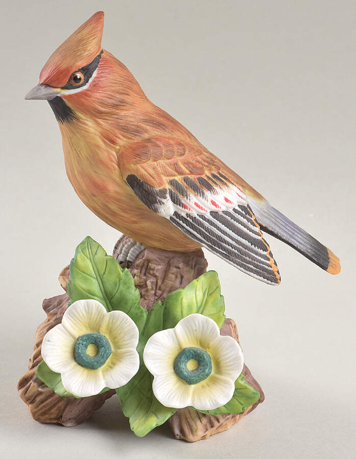 Nest Egg Cedar Waxwing - Boxed by Lefton-1