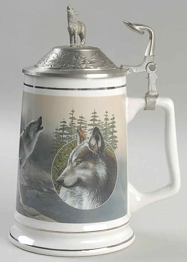 Timber Wolf: Lord of the Wilderness Call Of The Wild - No Box by Longton Crown-1