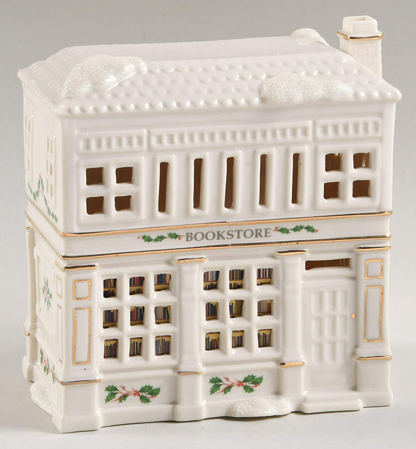 Christmas Village Book Shop - Boxed by Lenox-1