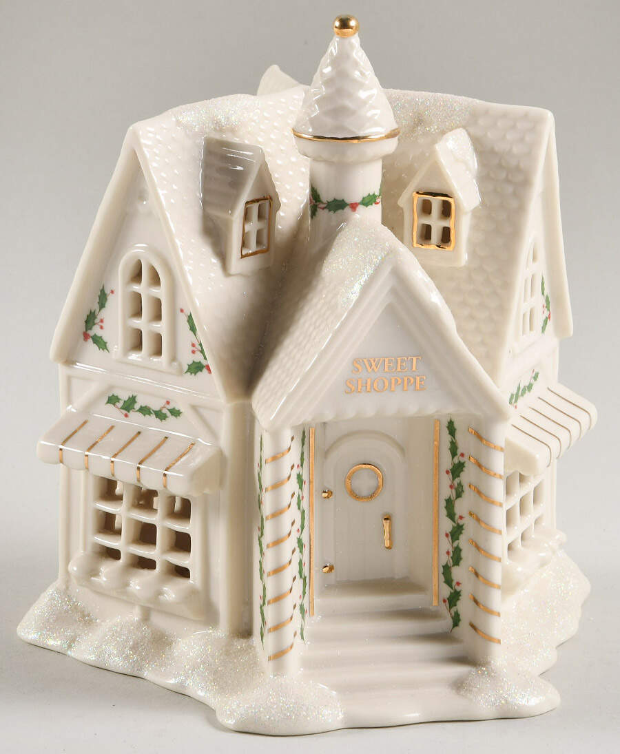Christmas Village Candy Shoppe/Sweet Shoppe - Boxed by Lenox-1