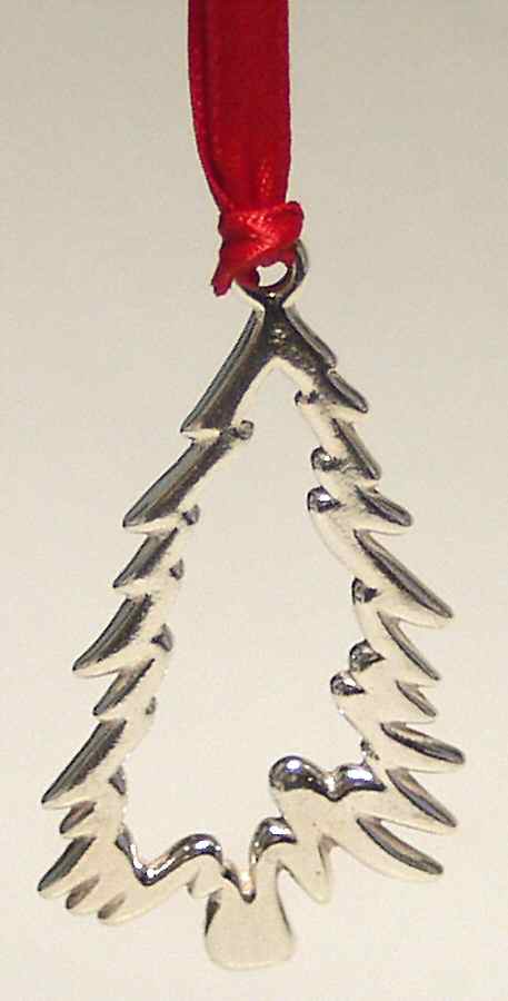 Annual Sterling Tree Silhouette Tree - No Box by Lunt Silver-1