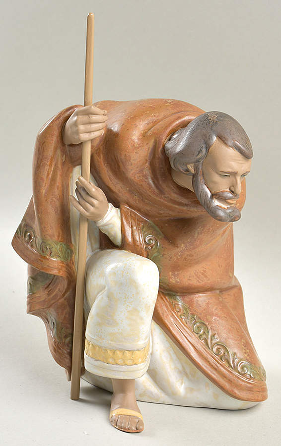 Gres Nativity Saint Joseph - With Box by Lladro-1