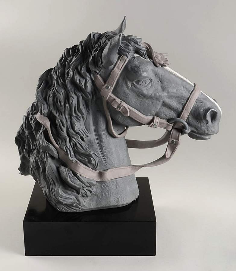 Goyescas Champion-Horse Head - No Box by Lladro-1