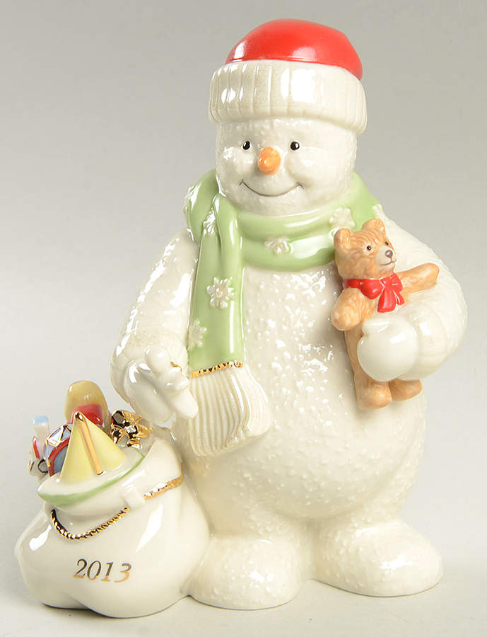 Annual Christmas Snowman 2013 Snowman - Boxed by Lenox-1