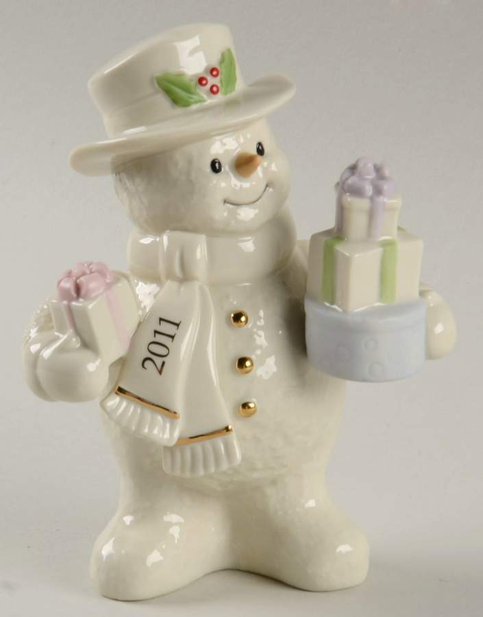Annual Christmas Snowman 2011 Snowman  - Boxed by Lenox-1