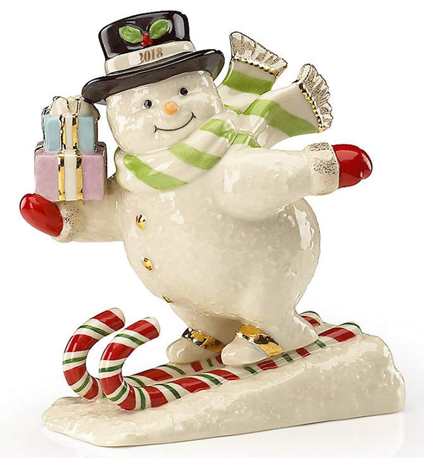Annual Christmas Snowman 2018 Snowman - Boxed by Lenox-1