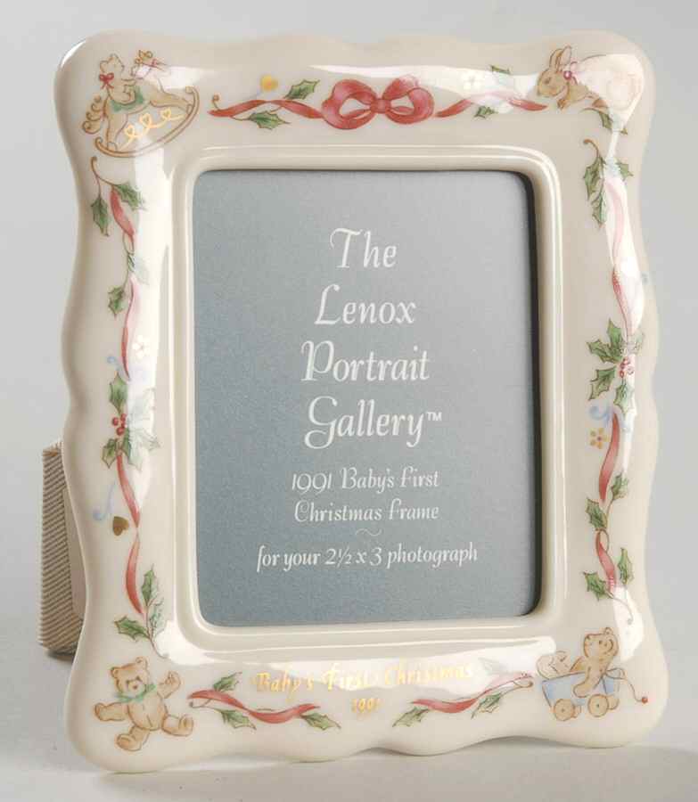 Baby's First Christmas 1991-Baby's First Christmas - No Box by Lenox-1