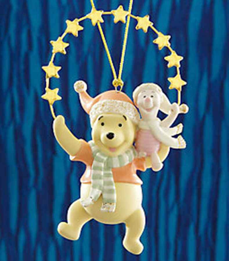 Winnie the Pooh Ornamnets Reaching For The Stars - No Box by Lenox-1