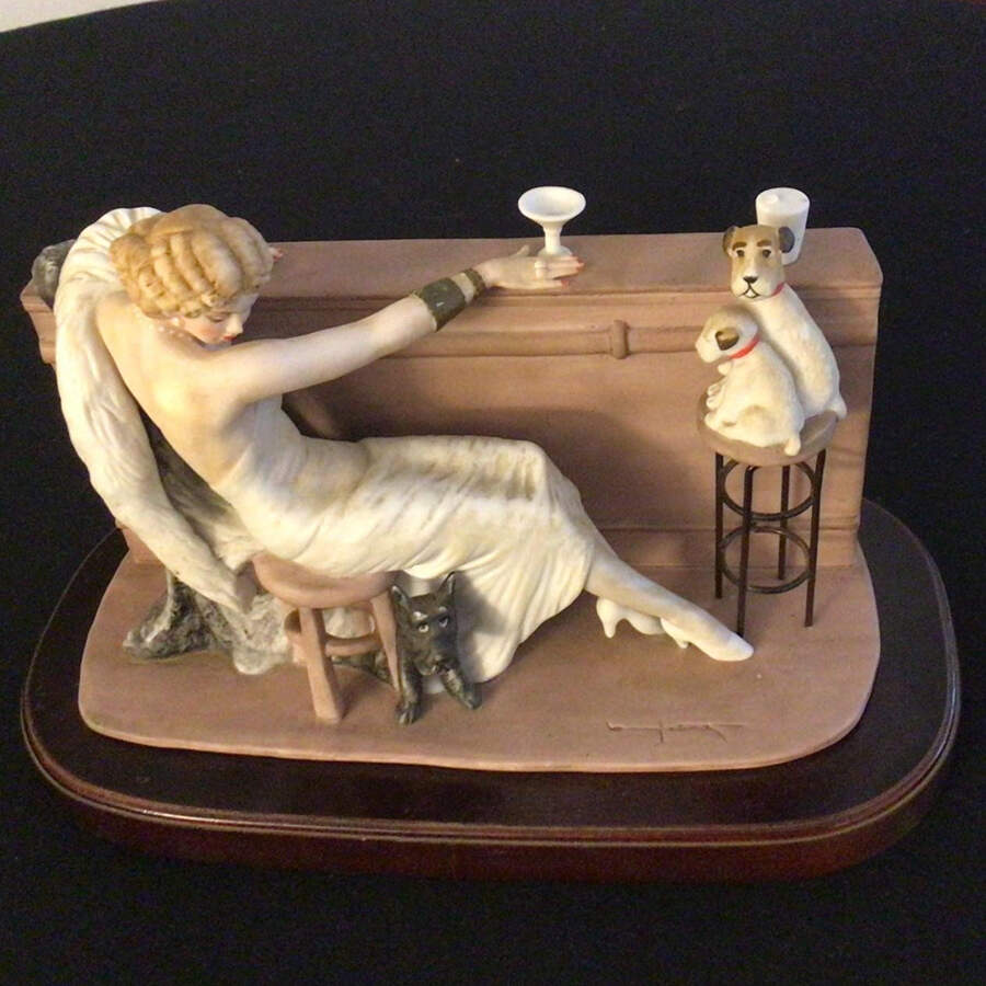 Icart Figurine 1931-Cocktail - Boxed by Louis Icart-1