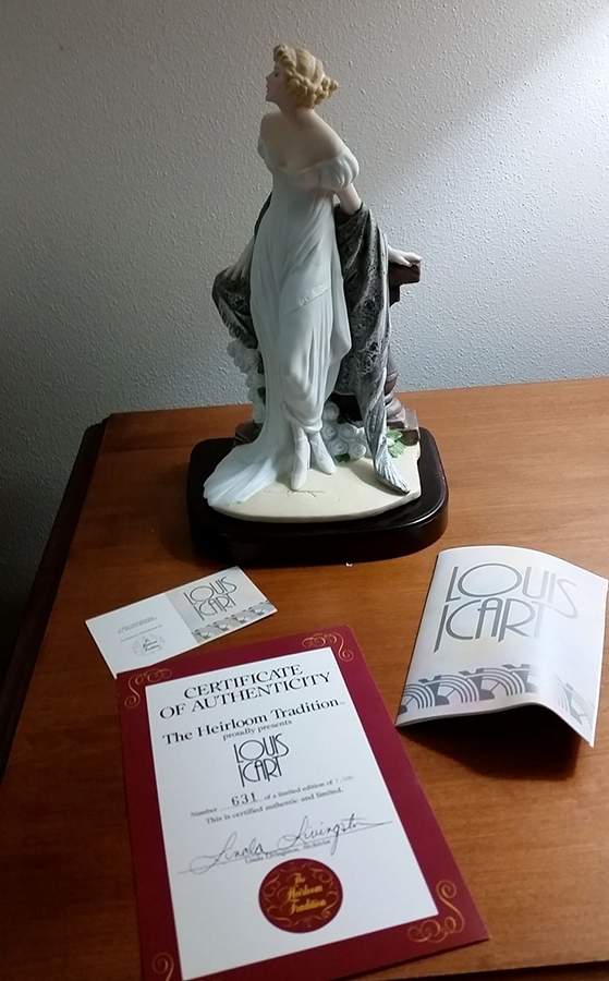 Icart Figurine 1928-Werther - No Box by Louis Icart-1