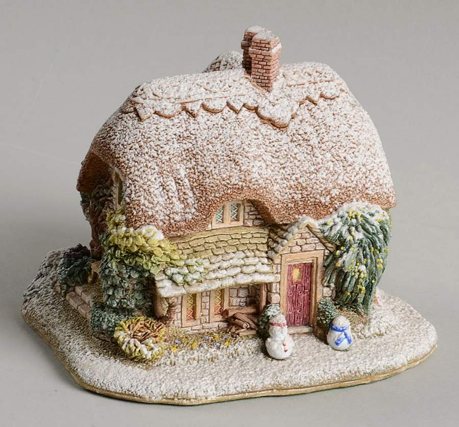A Year in English Garden Winter's Wonder - Boxed by Lilliput Lane-1