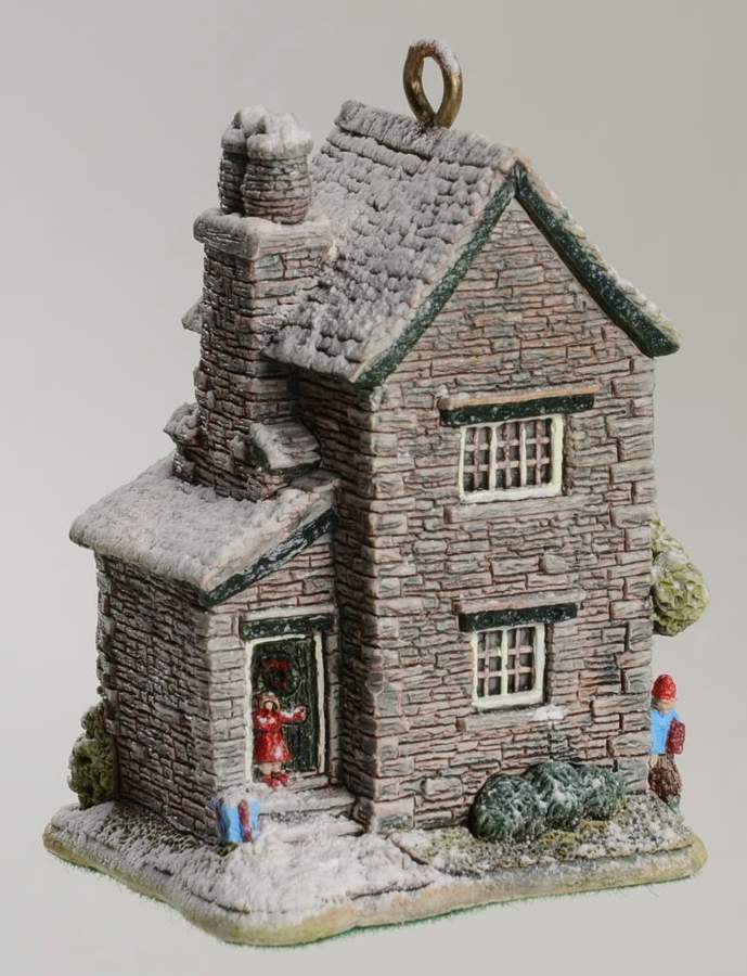 Annual Lilliput Lane Ornament Fir Tree Cottage - Boxed by Lilliput Lane-1