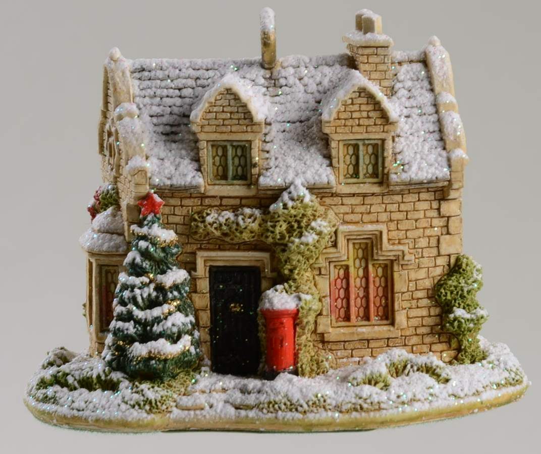 Annual Lilliput Lane Ornament Christmas Post - No Box by Lilliput Lane-1