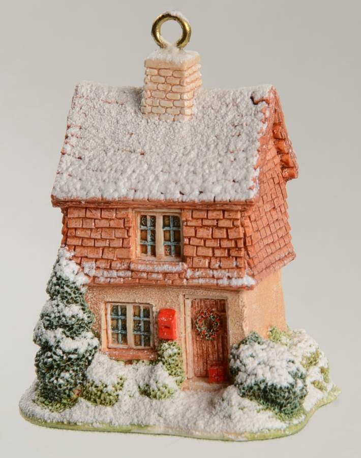 Annual Lilliput Lane Ornament Mistletoe Cottage - No Box by Lilliput Lane-1