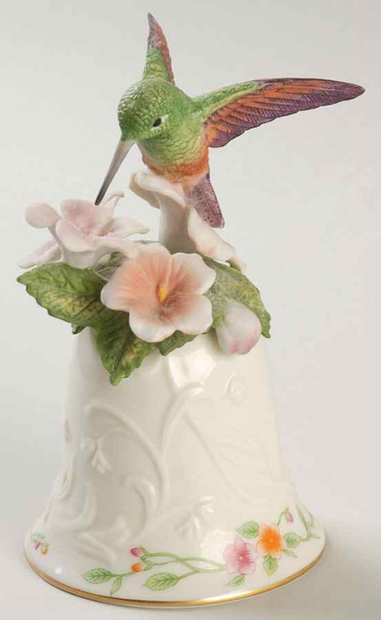 Bird Bell Collection Berylline Hummingbird - No Box by Lenox-1
