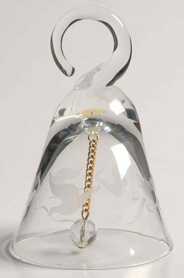 Crystal Christmas Bell Doves - No Box by Lenox-1