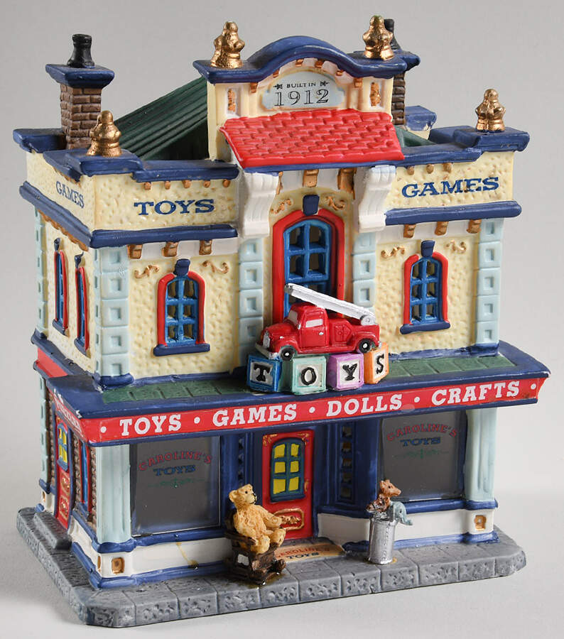 Lemax Village Cottages Caroline's Toys - Boxed by Lemax-1