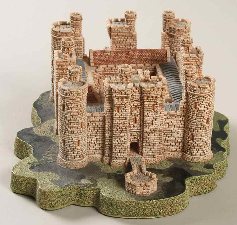 Historic Castles of Britain Bodiam - No Box by Lilliput Lane-1