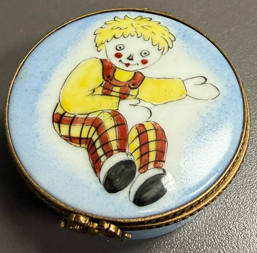 La Gloriette Limoges Box Raggedy Ann Doll - No Box by La Gloriette-1