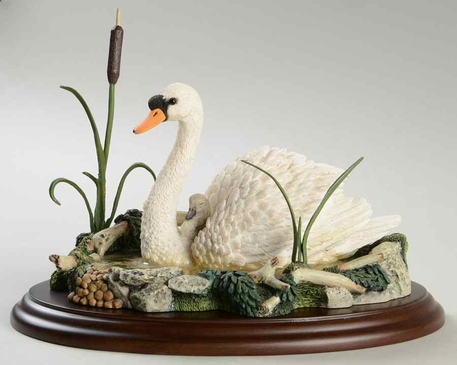 Waterbirds Sculpture Motherly Love - Boxed by Lenox-1