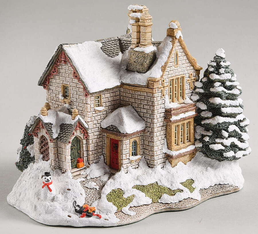 Christmas Collection Vicarage, The - No Box by Lilliput Lane-1