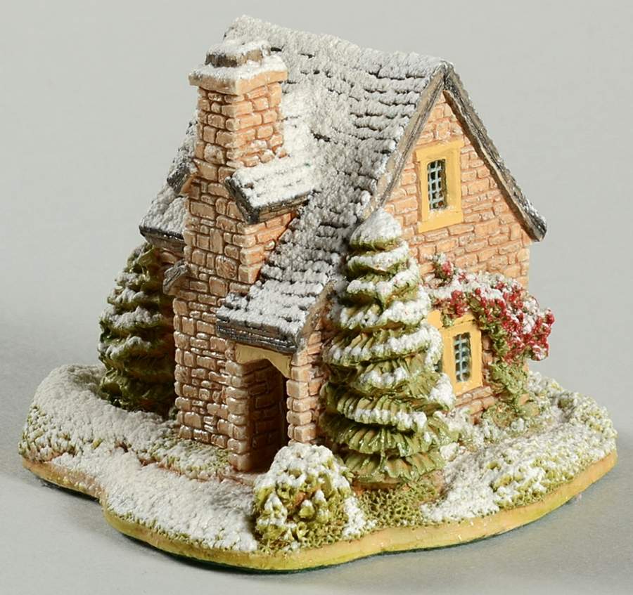 Christmas Collection Chestnut Cottage - No Box by Lilliput Lane-1