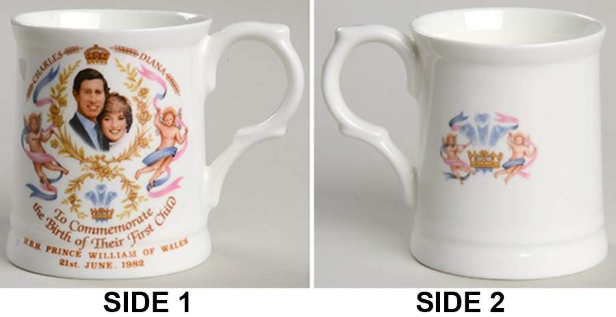 Luckenbooth Royalty Commemoratives Prince William Birth Mug - No Box by Luckenbooth-1