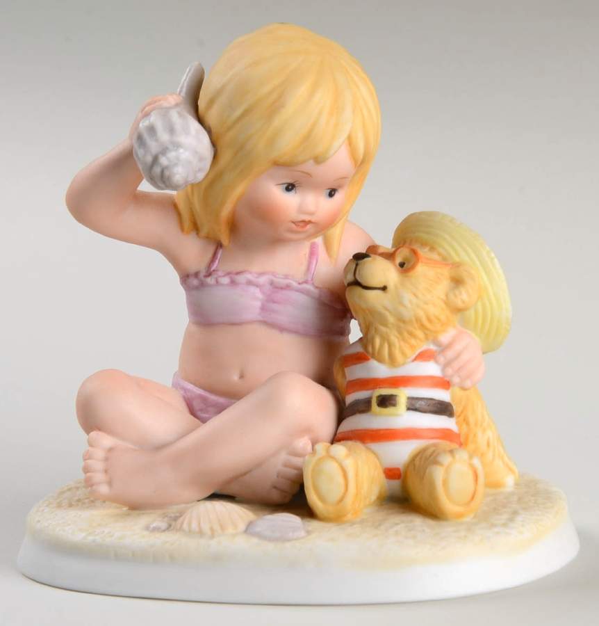 Teddy & Tiny Tots Teddy Goes To The Beach - Boxed by Lenox-1