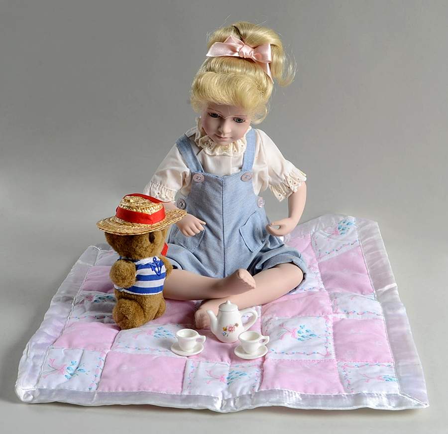 Children with Toys Tea For Teddy - No Box by Lenox-1