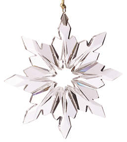 Annual Optic Ornament 2021 Optic Snowflake - Boxed by Lenox-1