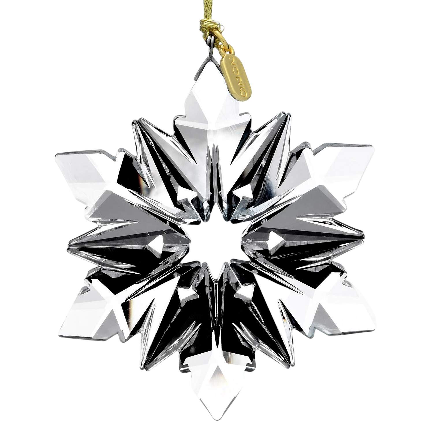 Annual Optic Ornament 2026 Optic Snowflake - Boxed by Lenox-1