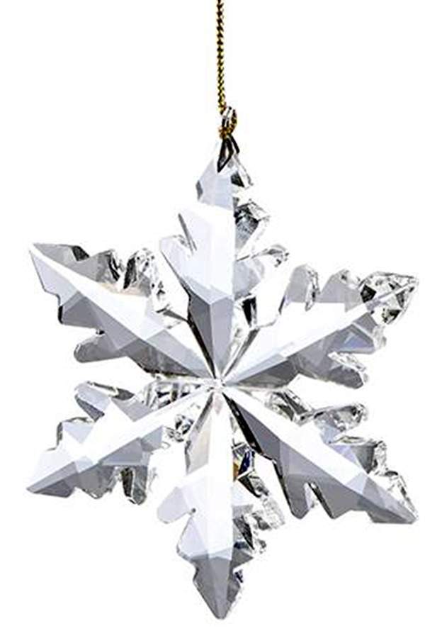 Annual Optic Ornament 2018 Optic Snowflake - Boxed by Lenox-1