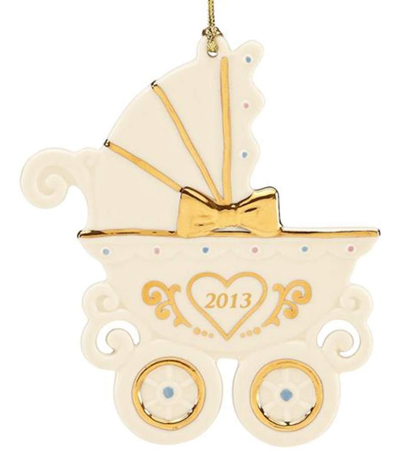 Baby's First Christmas Carriage 2013 Baby's 1st Carriage - Boxed by Lenox-1