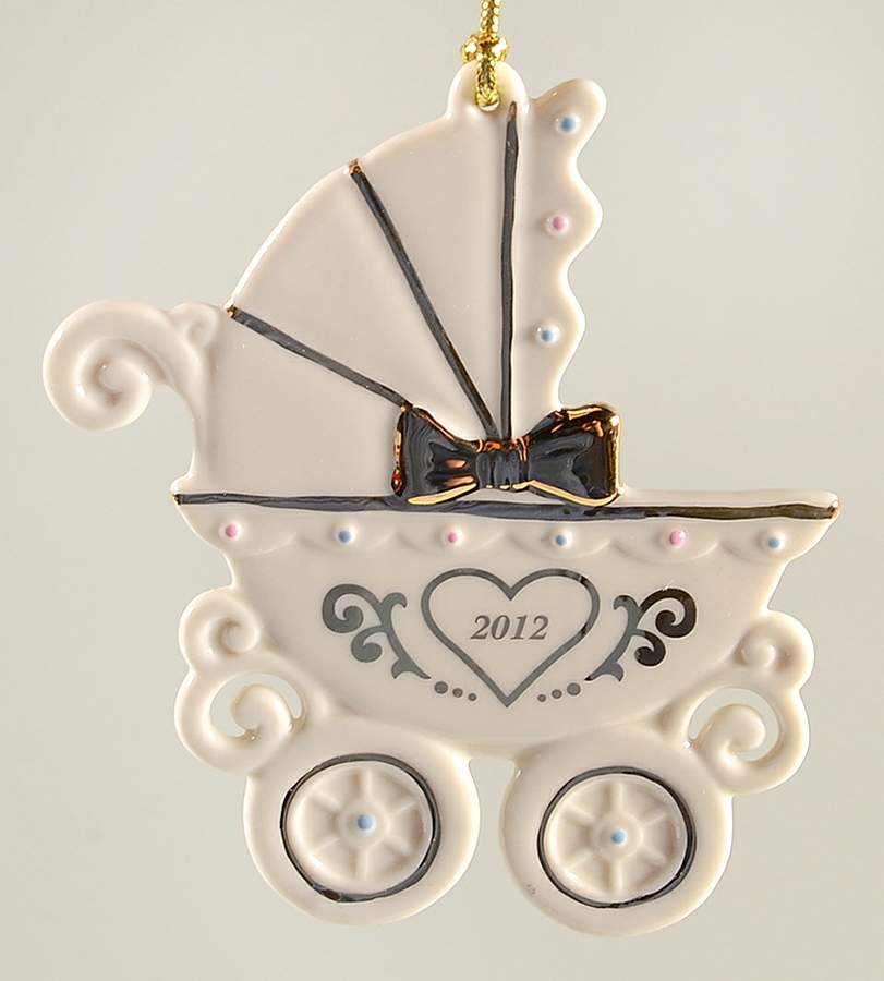 Baby's First Christmas Carriage 2012 Baby's 1st Carriage - No Box by Lenox-1