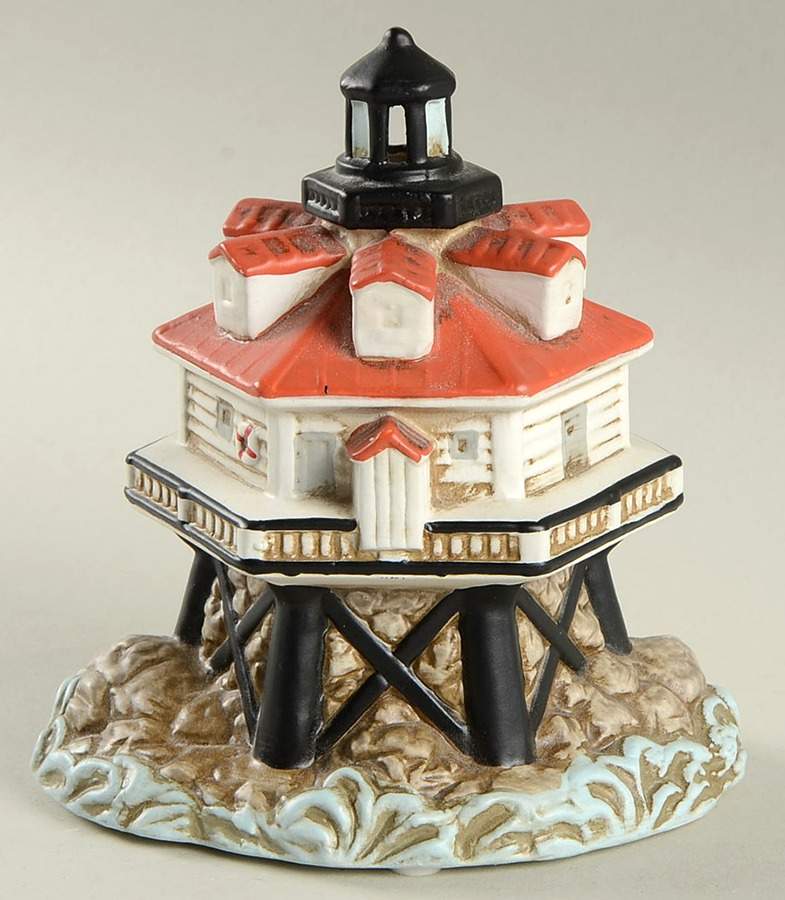 Atlantic Region Mini Lighthouses 2 Thomas Point Shoal, Md - No Box by Lefton-1