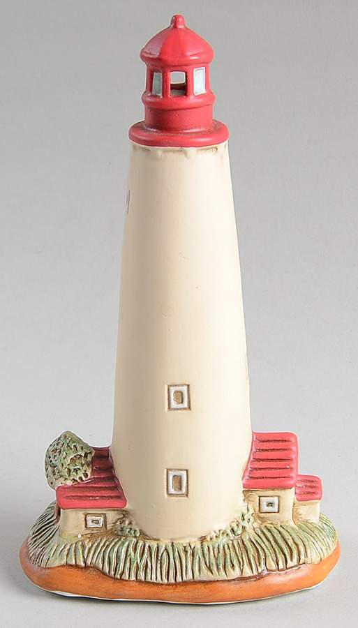 Atlantic Region Mini Lighthouses 2 Cape May Point, Nj - Boxed by Lefton-1