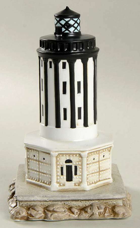 Pacific Region Mini Lighthouses2 Los Angeles Harbor, Ca - With Box by Lefton-1