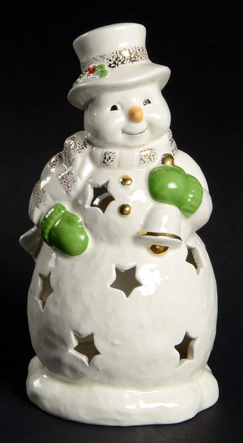 Seasons Sparkle Snowman - Boxed by Lenox-1