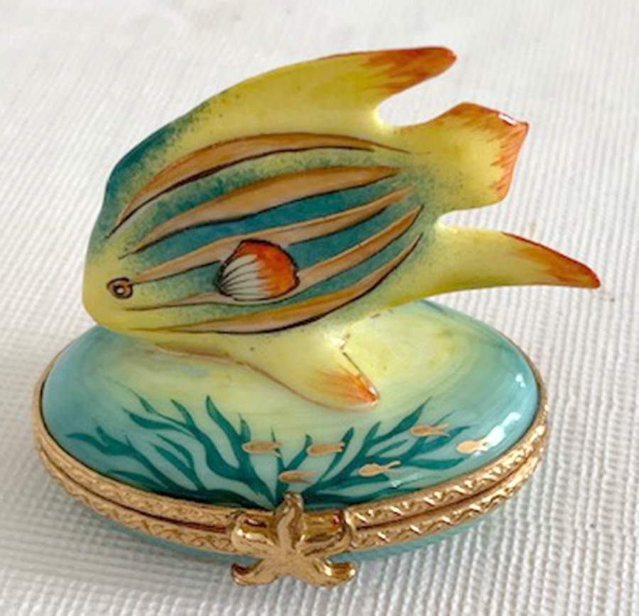 La Seynie Limoges Boxes Fish - No Box by La Seynie Limoges-1