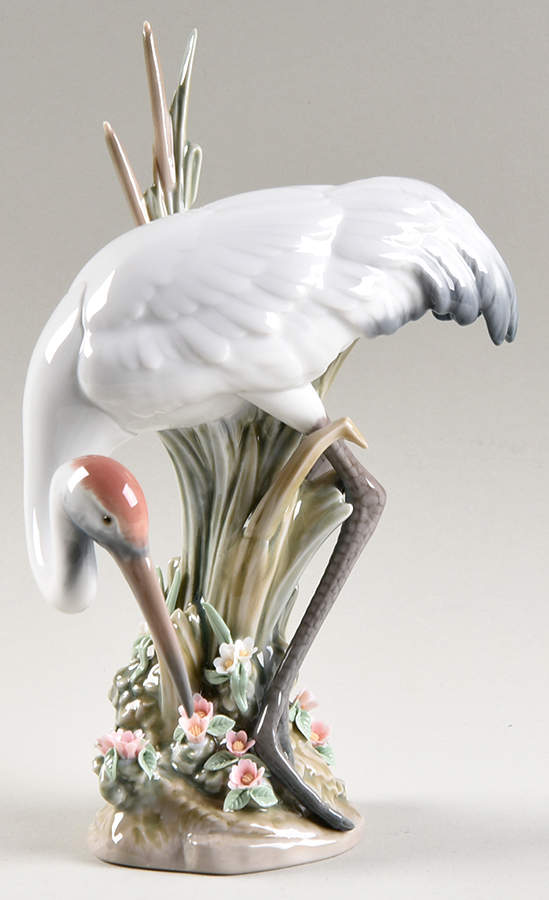 Birds Bowing Crane - No Box by Lladro-1
