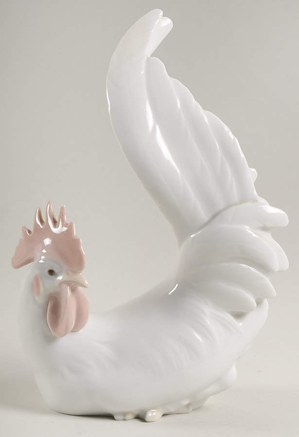 Birds Rooster-Small - Boxed by Lladro-1