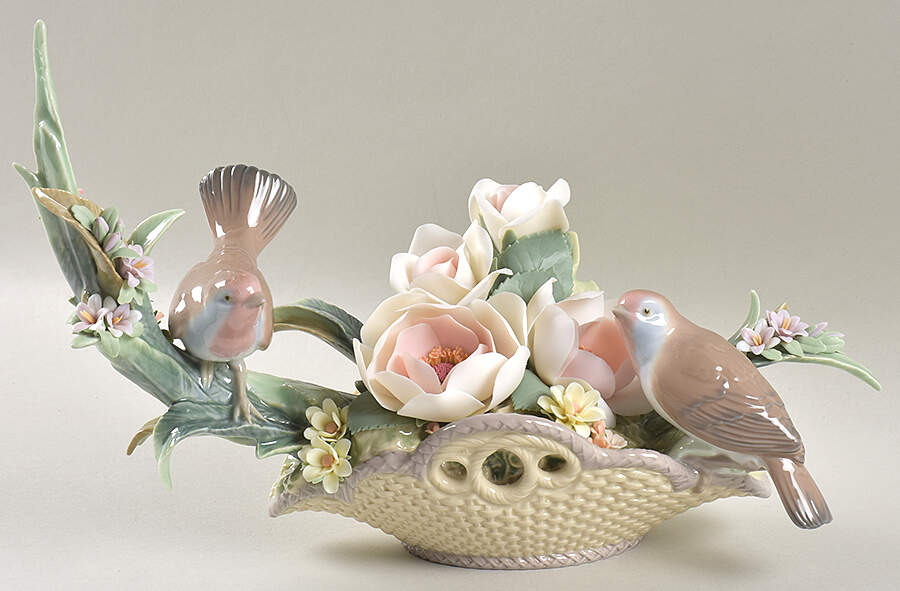 Birds Floral Serenade Ltd Ed - Boxed by Lladro-1