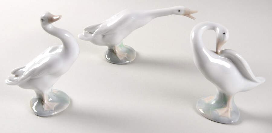 Birds Little Ducks Set Of 3 - Boxed by Lladro-1