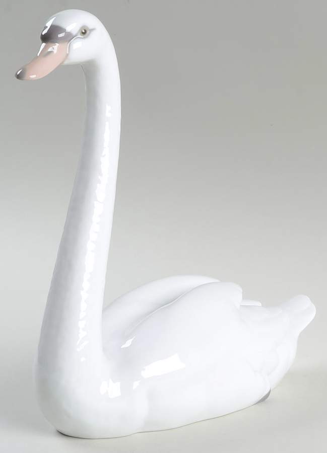 Birds Graceful Swan - No Box by Lladro-1