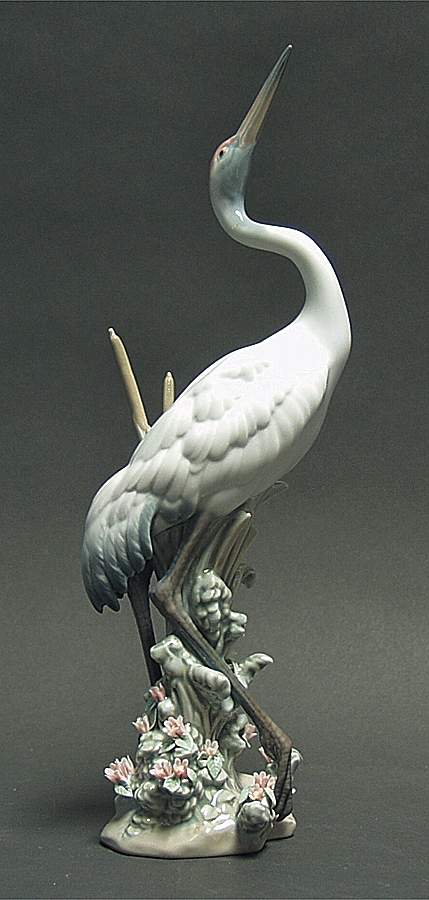 Birds Dancing Crane - No Box by Lladro-1