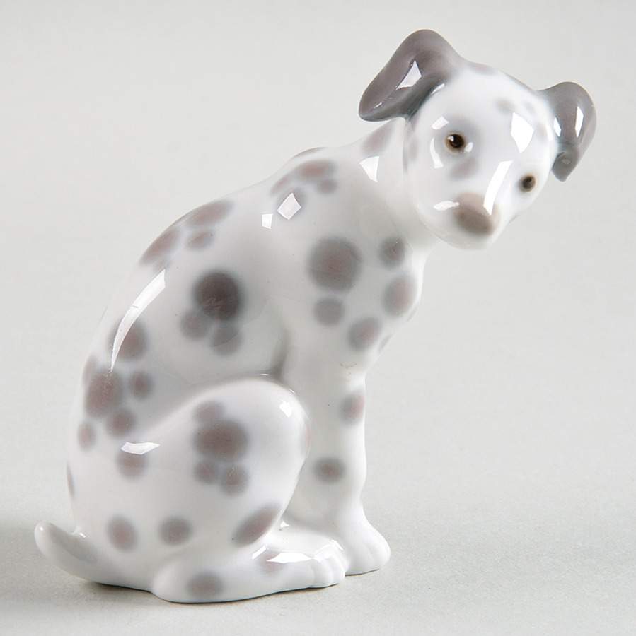 Animals-Domestic Dalmatian-Sitting - Boxed by Lladro-1