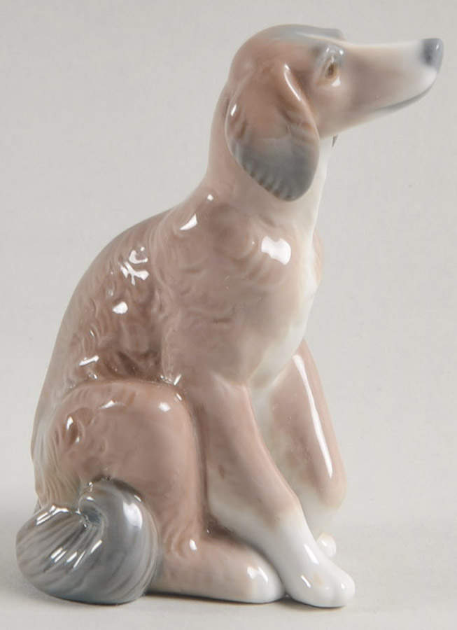 Animals-Domestic Wolf Hound - No Box by Lladro-1