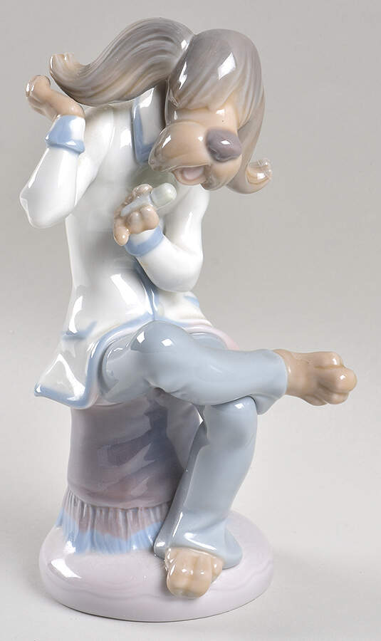 Animals-Domestic Dog Singer - Boxed by Lladro-1