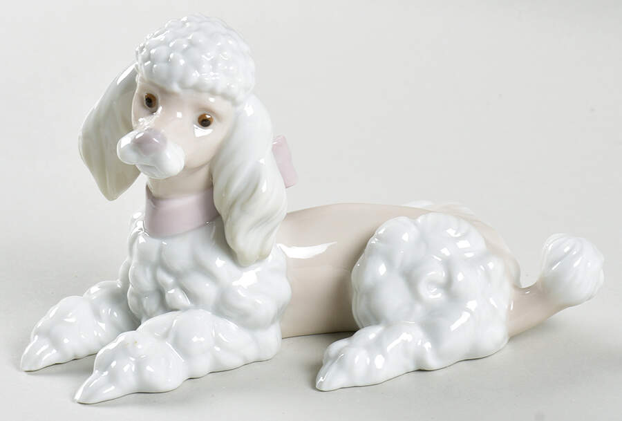Animals-Domestic Poodle - Boxed by Lladro-1