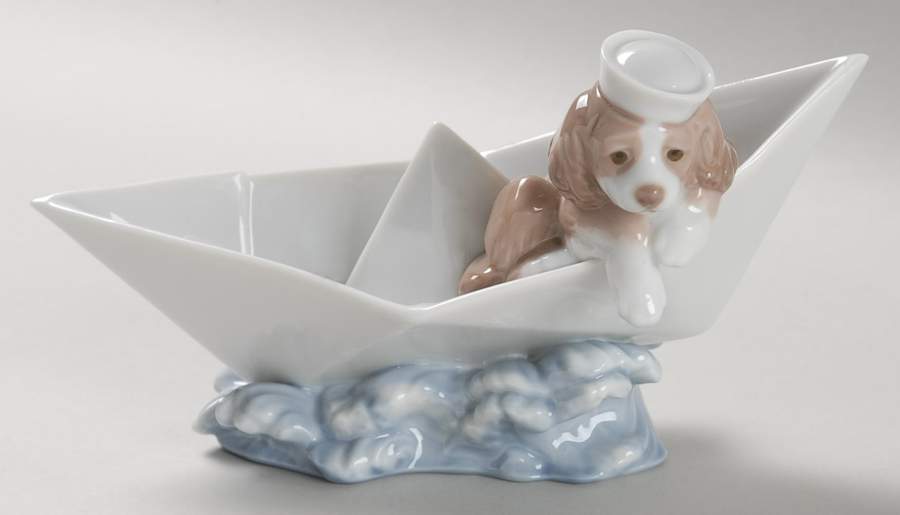 Animals-Domestic Little Stowaway - Boxed by Lladro-1